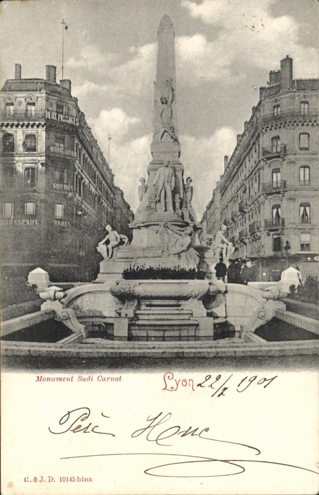 CPA Monument Sadi Carnot 