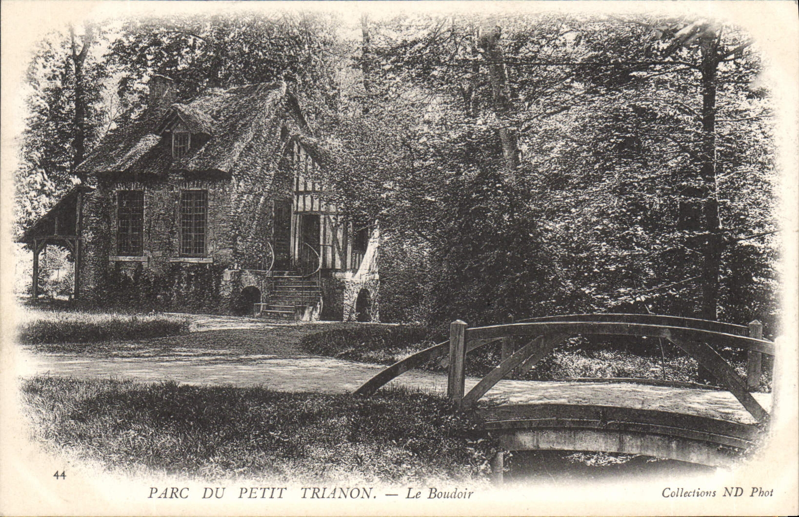 CPA Parc du Petit Trianon Le Boudoir 