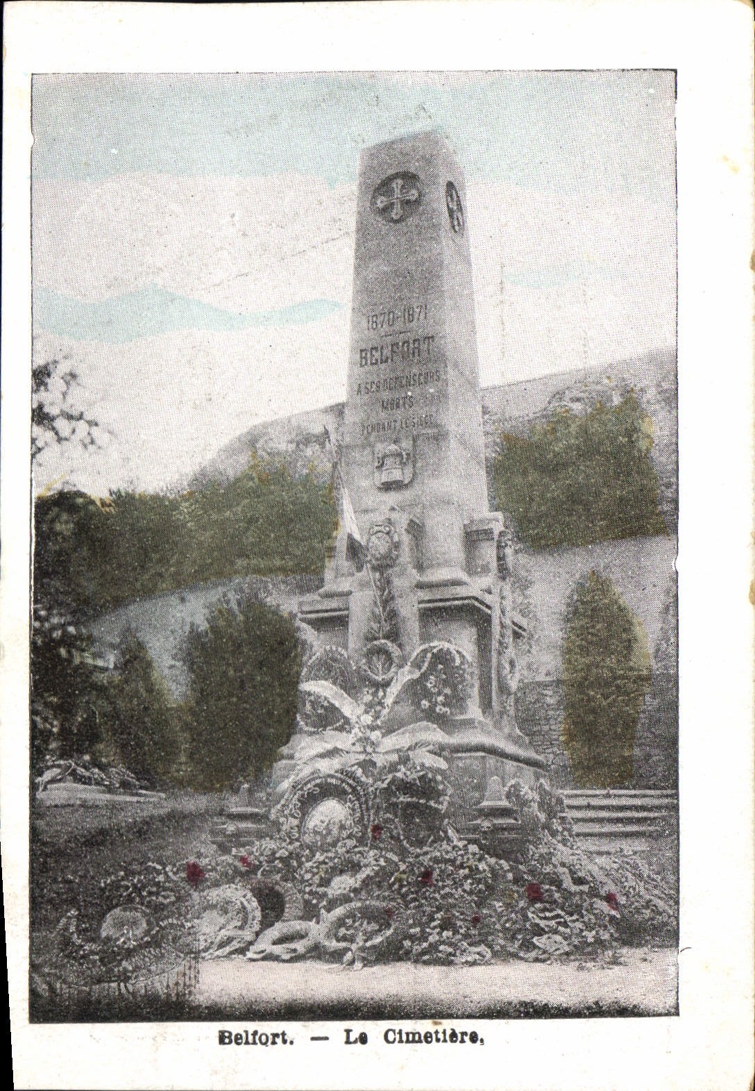 CPA Belfort Le Cimetriere 