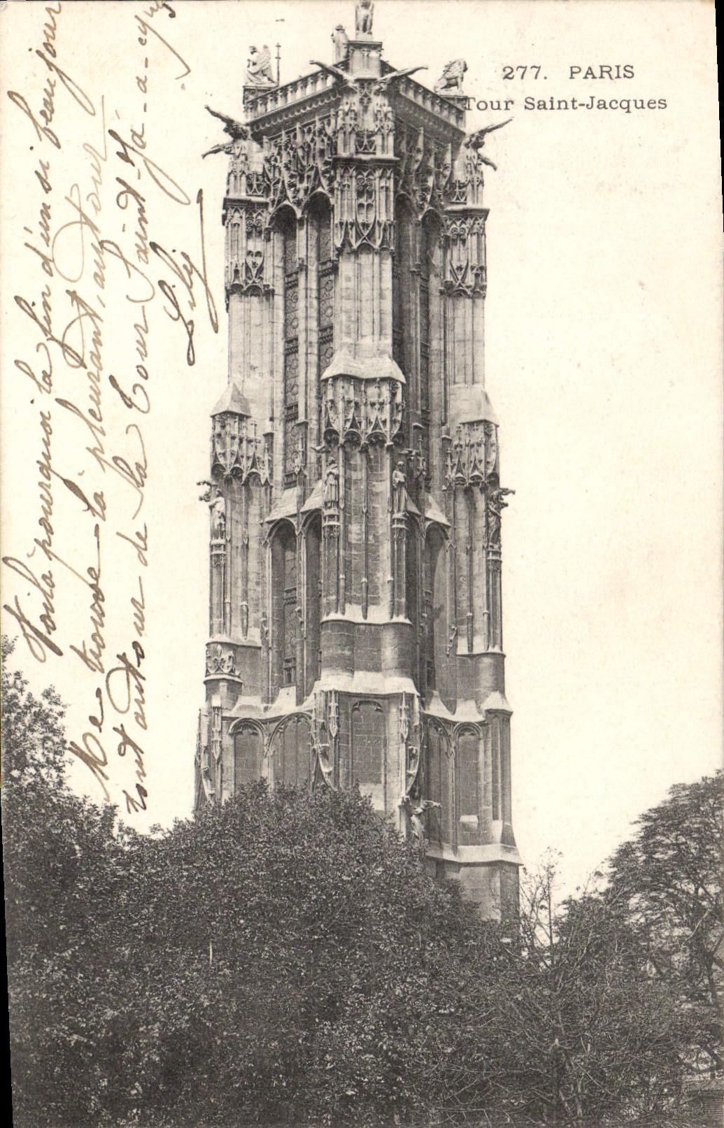 CPA Paris Tour St Jacques 