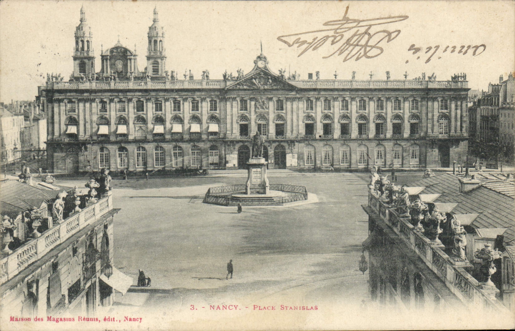 CPA Nancy Plage Stanislas 