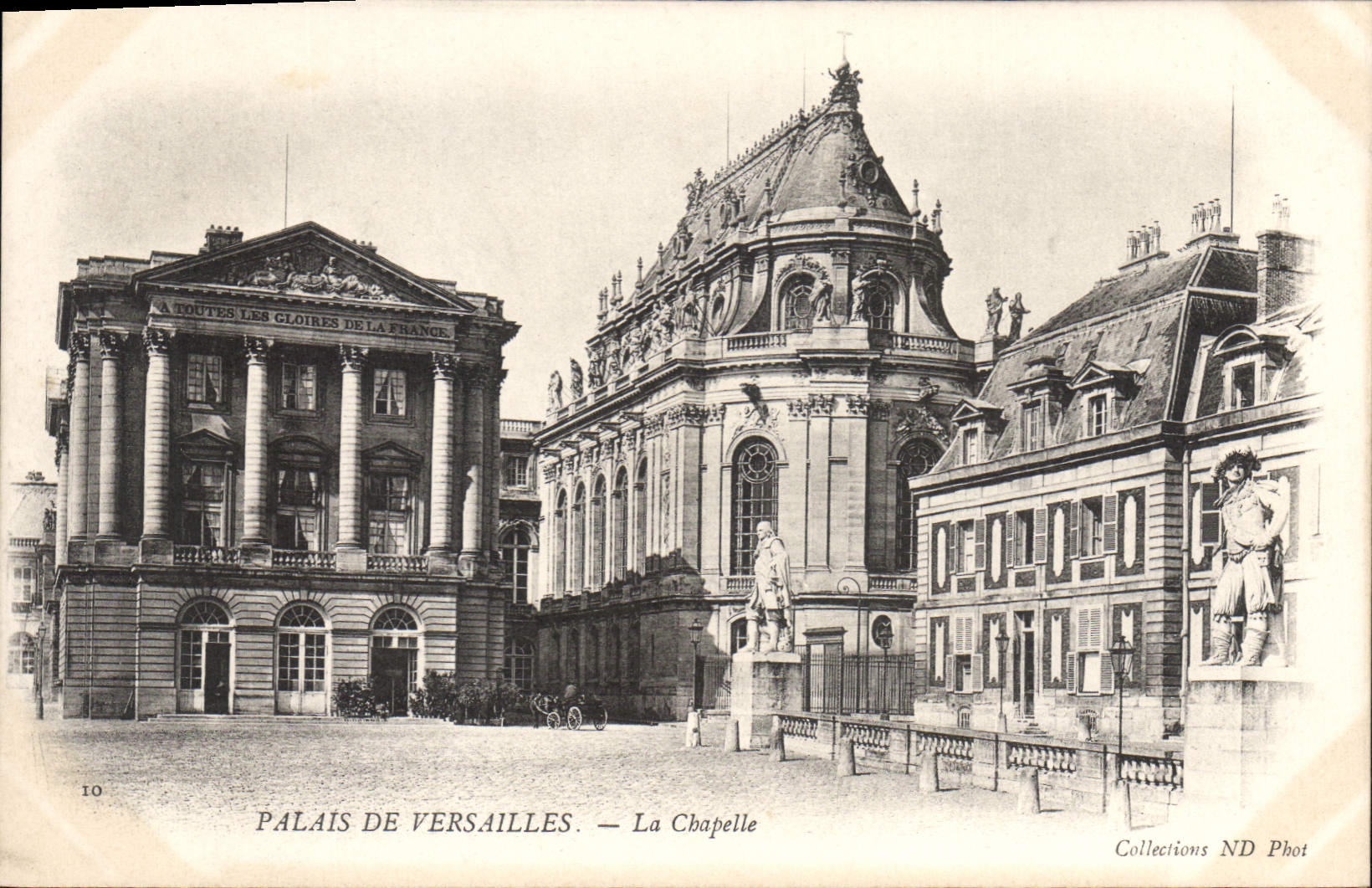CPA Palais de Versailles La Chapelle 