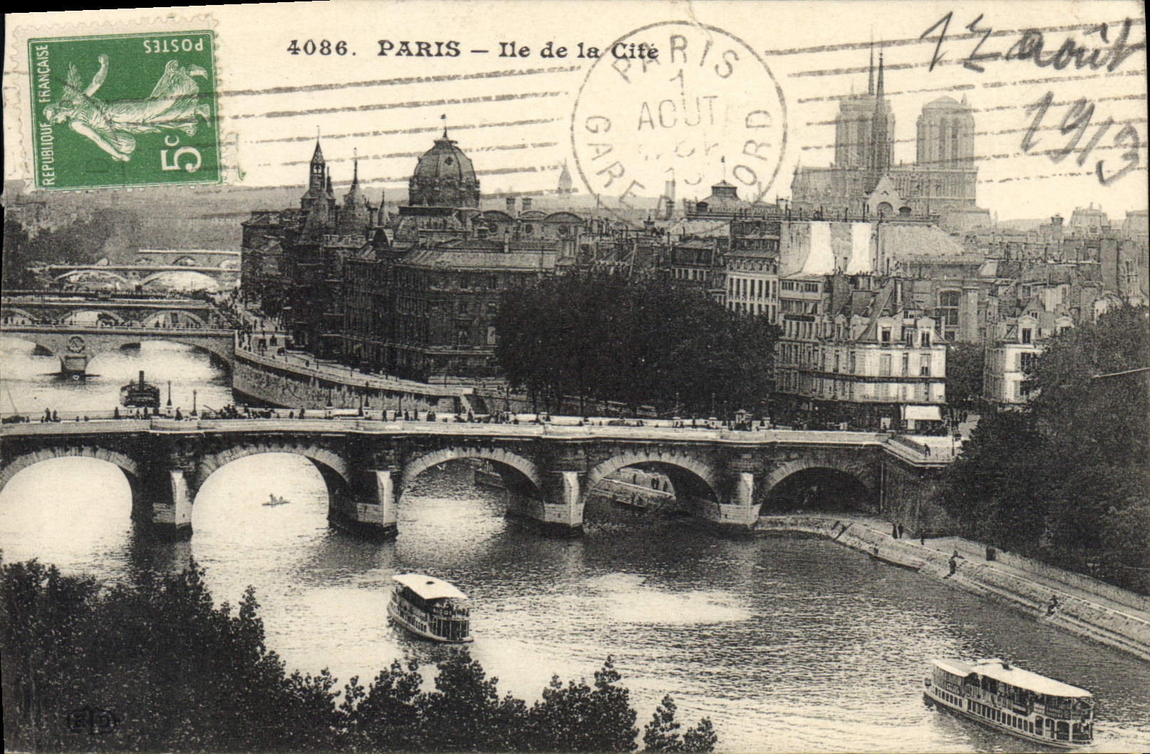 CPA Paris Ile de la Cite 