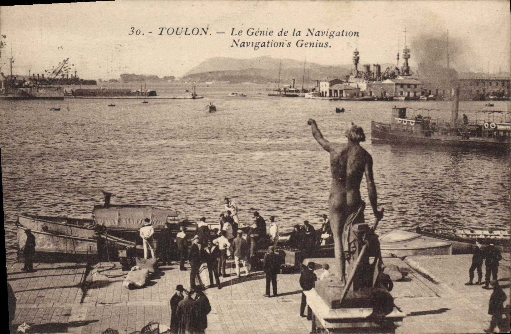 CPA Toulon Le Genie de la Navigation 