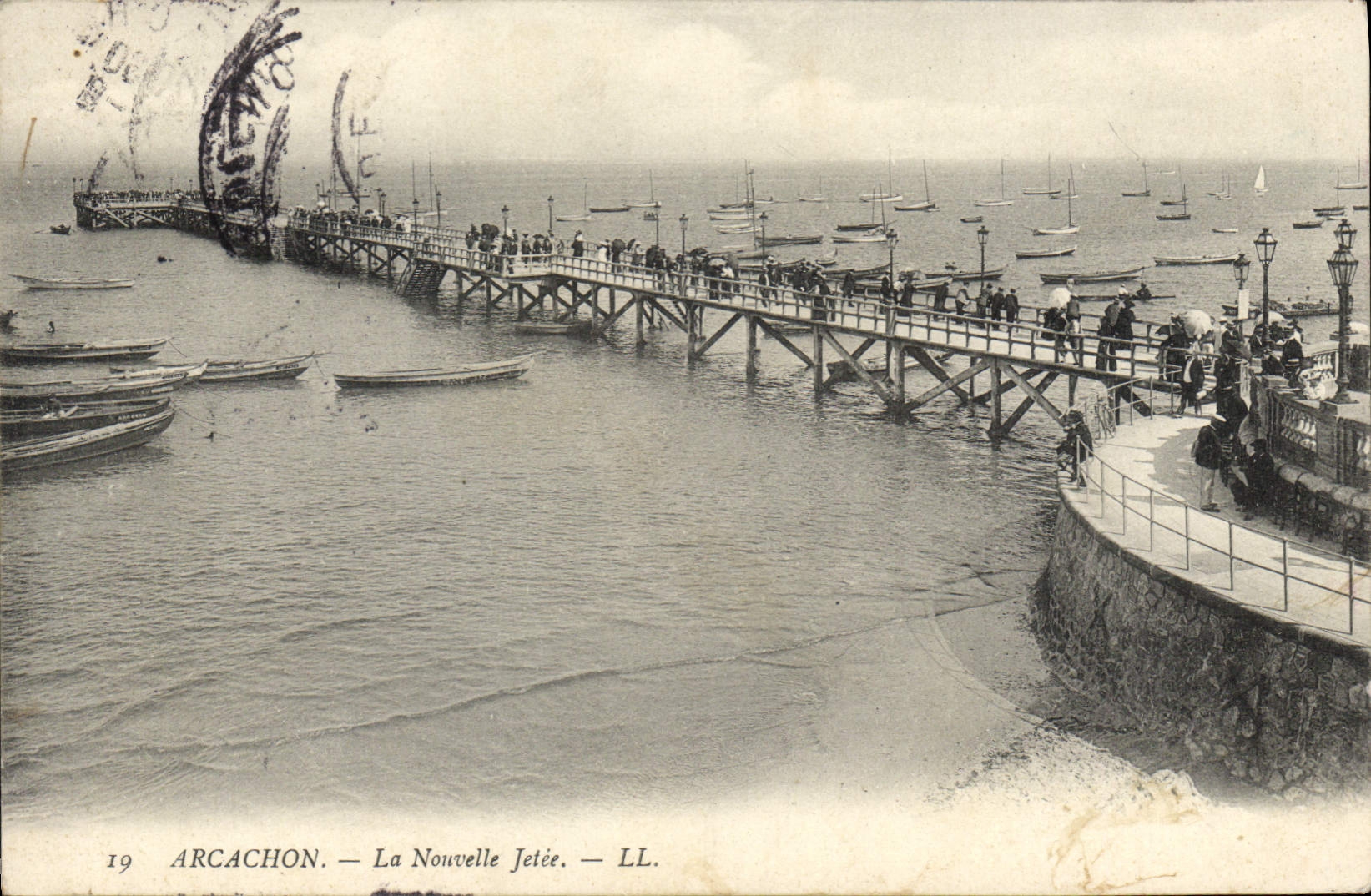 CPA Archachon La Nouvelle Jetee 