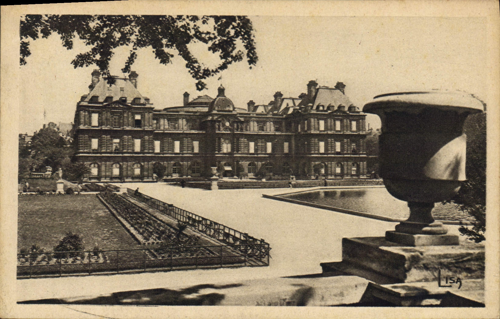 CPA Paris Plais de Luxembourg