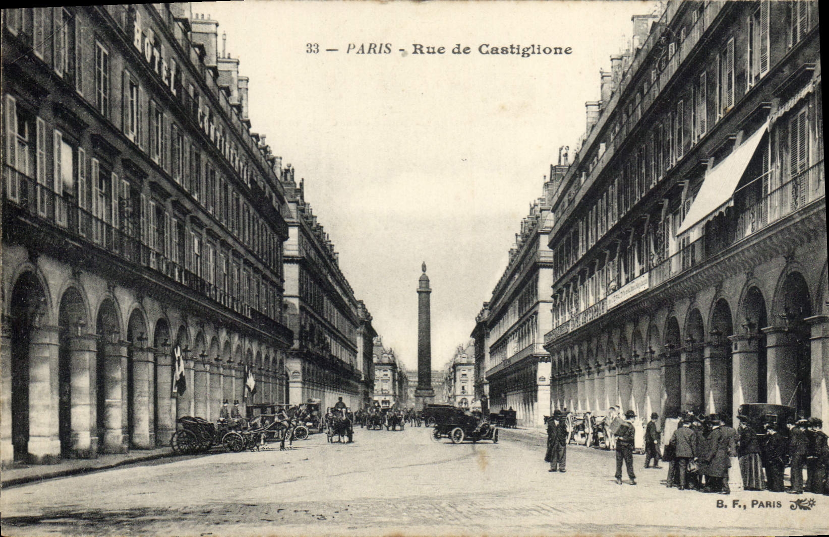 CPA Paris Rue de Castiglione 