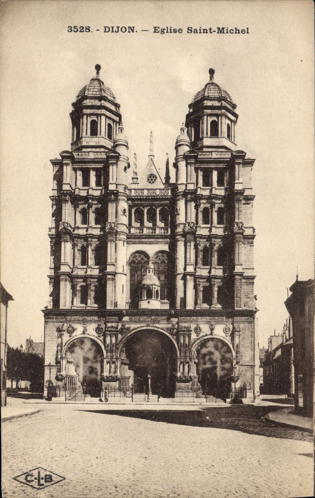 CPA Dijon Eglise Saint Michel 