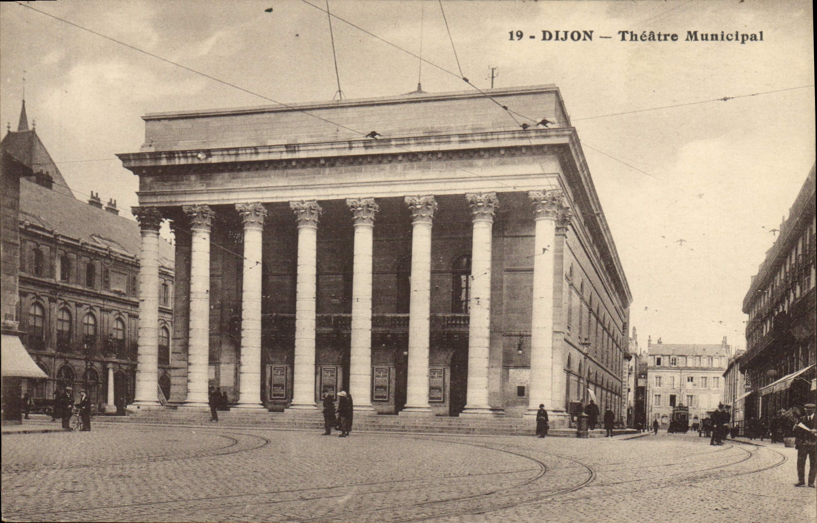 CPA Dijon Theatre Municipal 