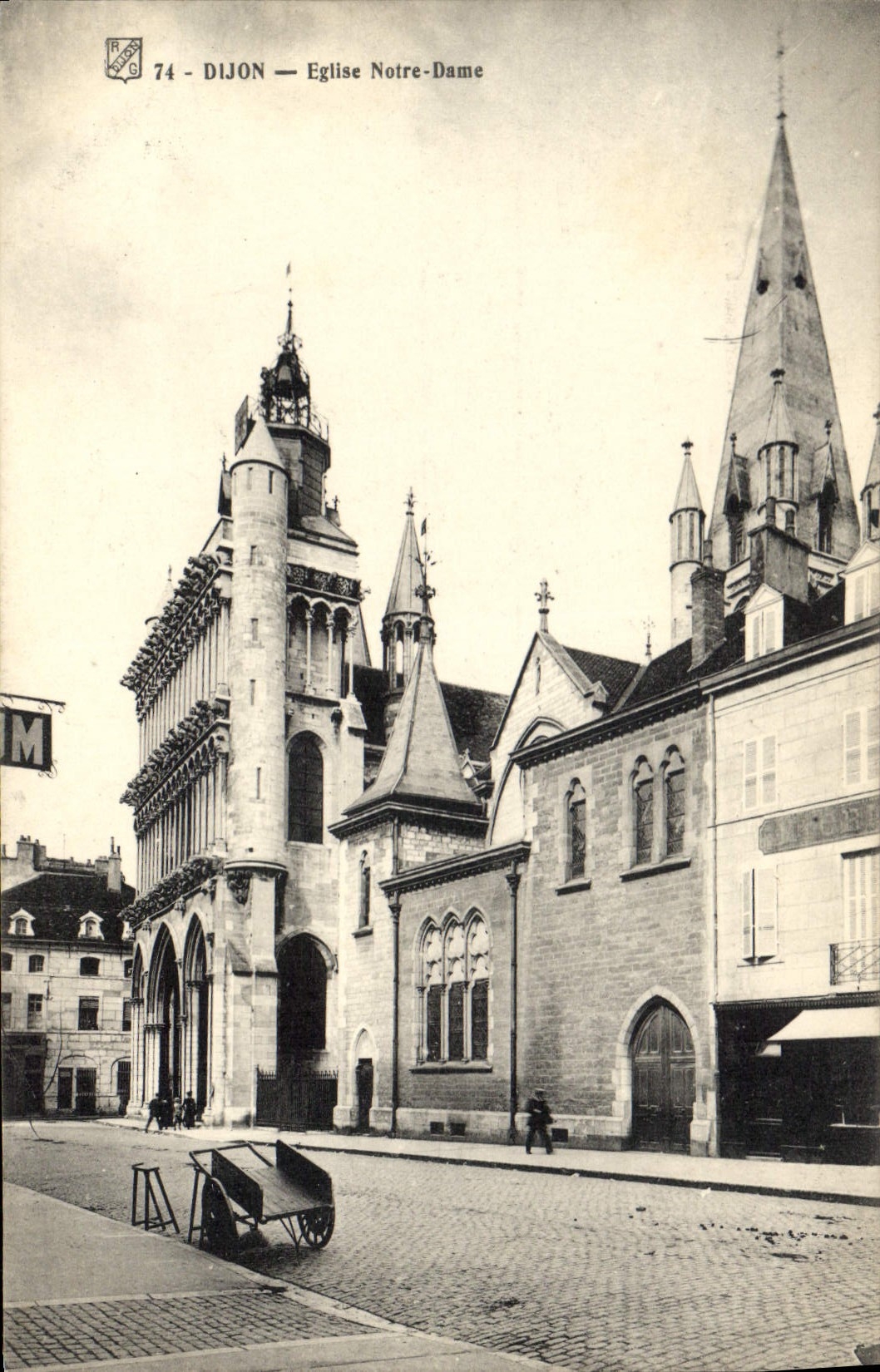 CPA Dijon Eglise Notre Dame 