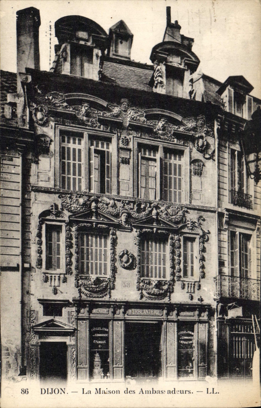 CPA Dijon la Maison des Ambassadeurs 