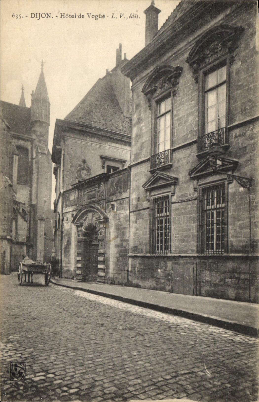 CPA Dijon hotel de Vogue 