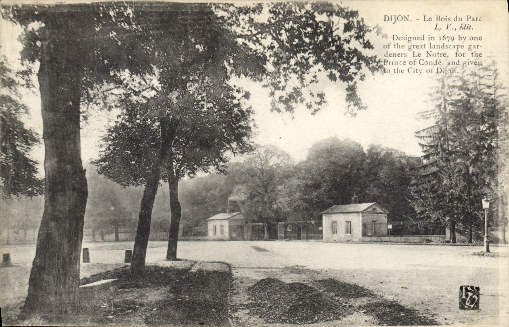 CPA Dijon le Bois du parc 