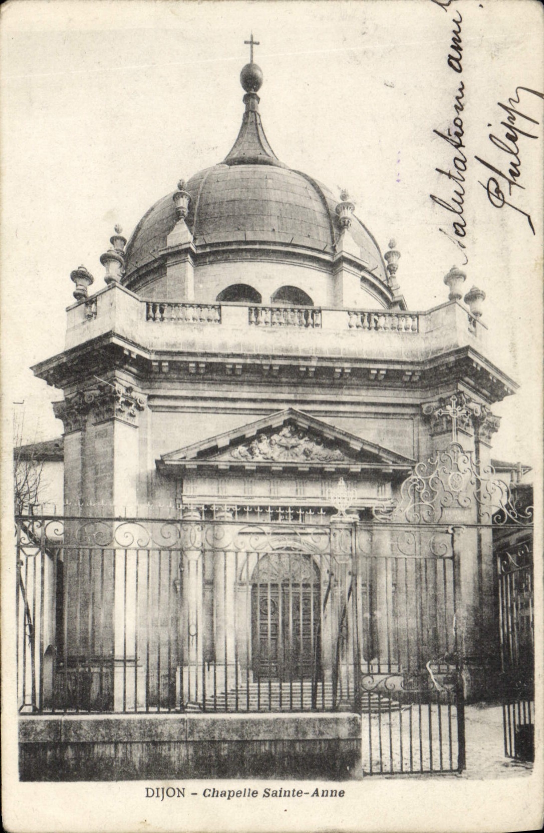 CPA Dijon chapelle Saint Anne 