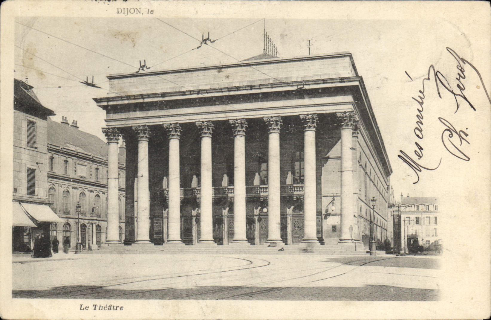 CPA Dijon le Theatre 