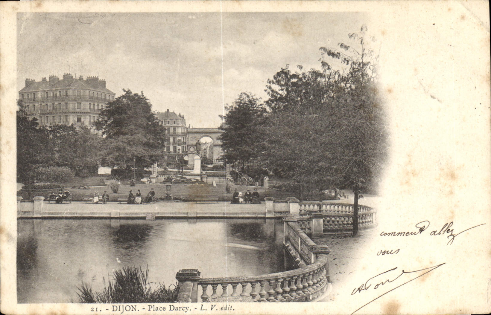 CPA Dijon place Darcy