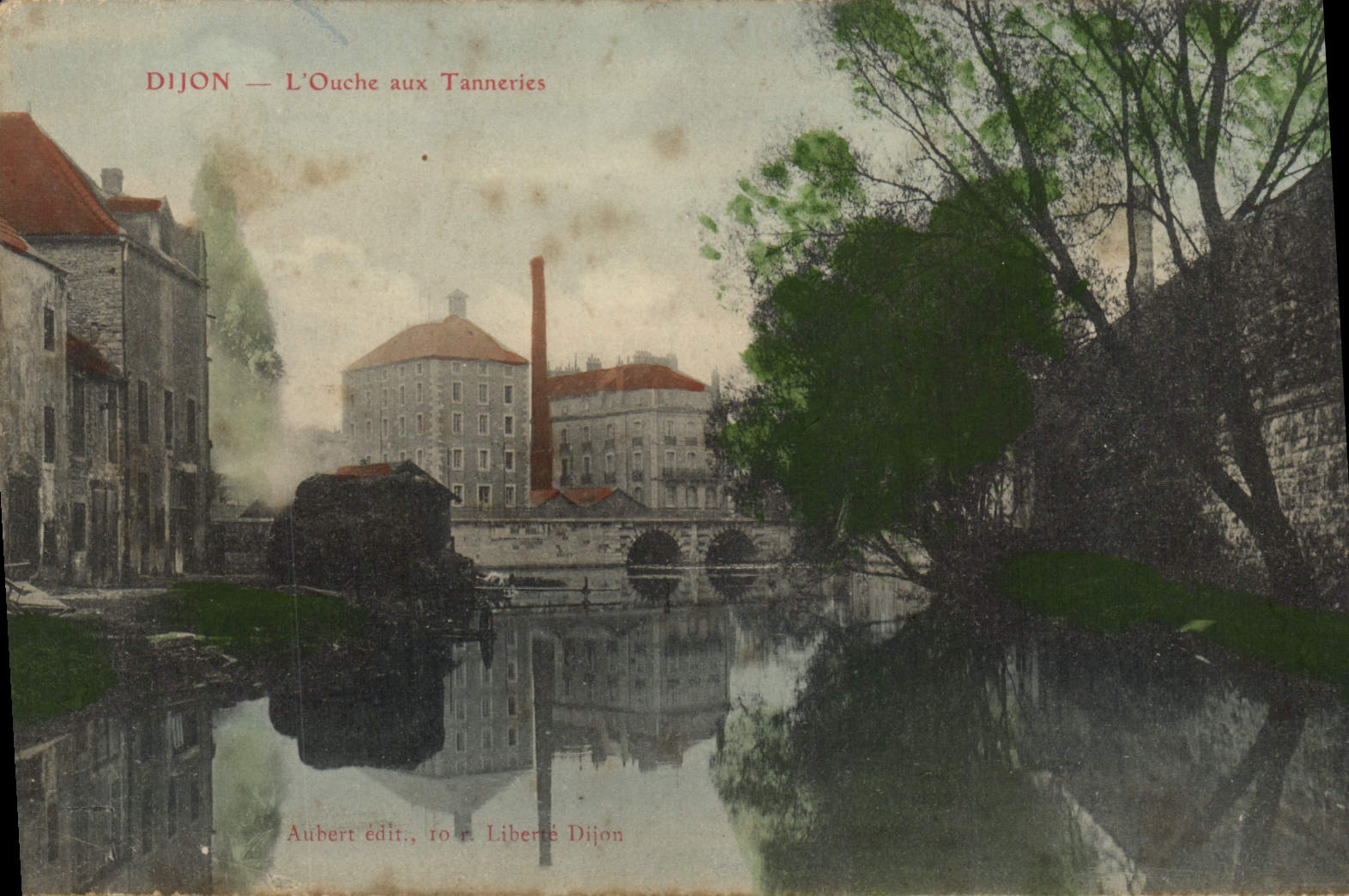 CPA Dijon l'Ouche aux Tanneries 