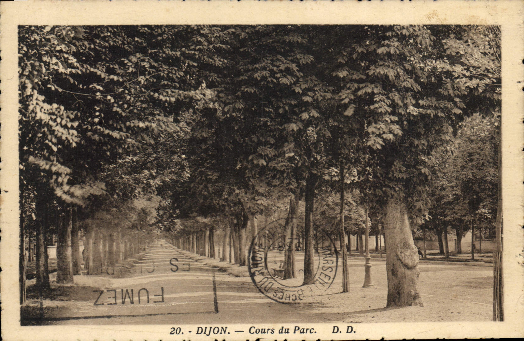 CPA Dijon cours du parc 