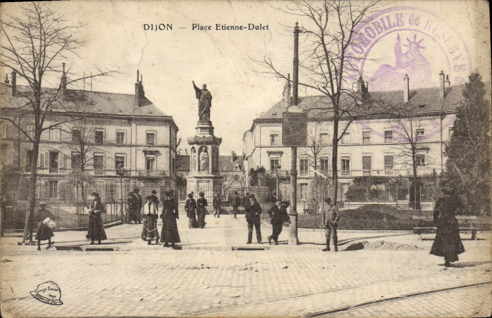 CPA Dijon place Etienne Dolet 