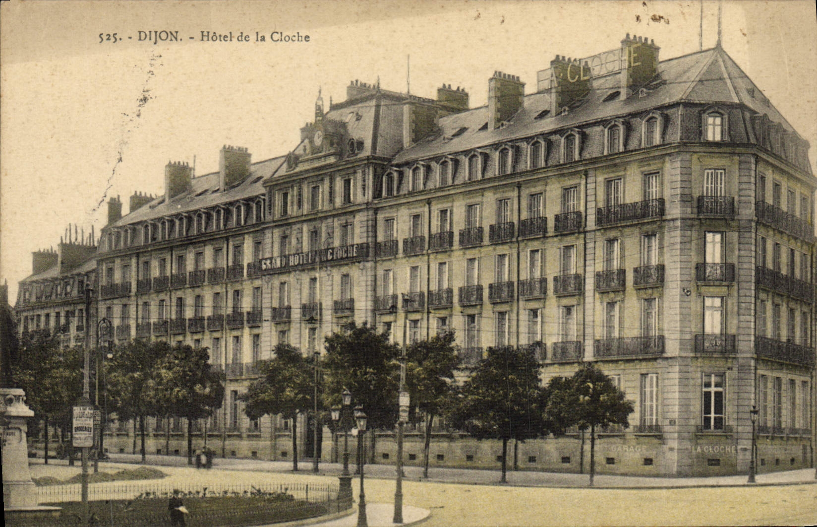 CPA Dijon hotel de la Cloche 