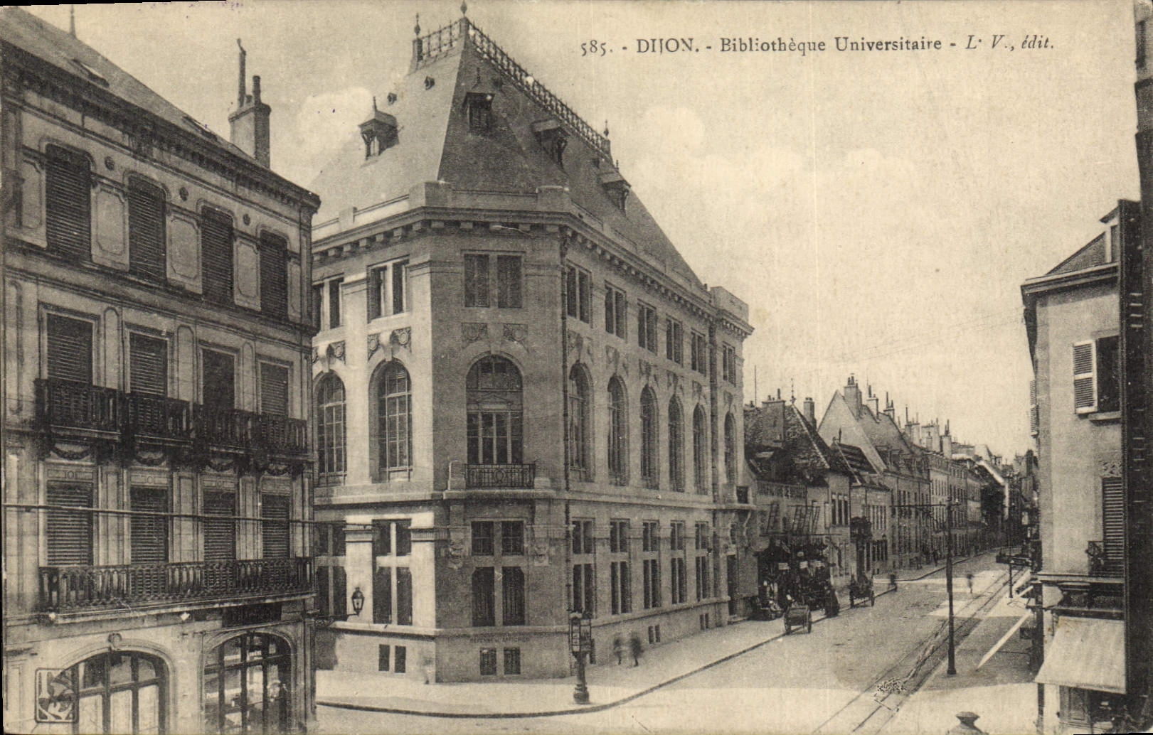 CPA Dijon Bibliotheque Universitaire 