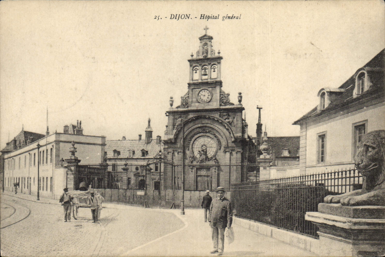 CPA Dijon hopital general  Lion