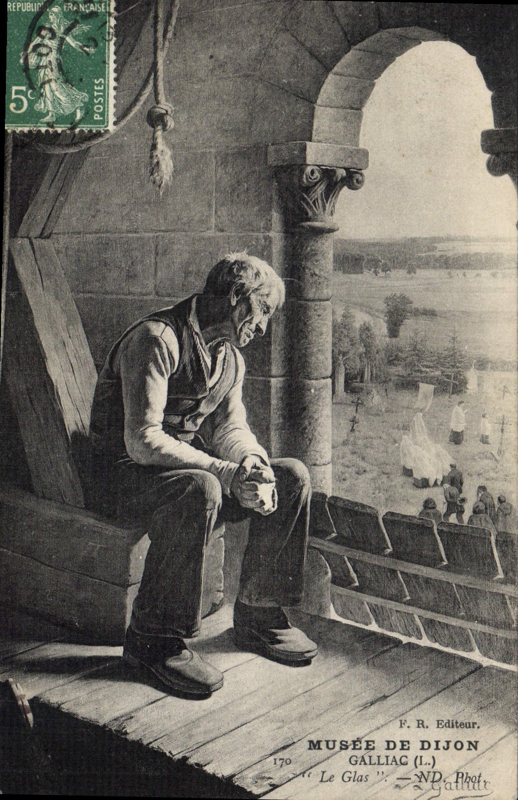 CPA Musee de Dijon Galliac le Glas 