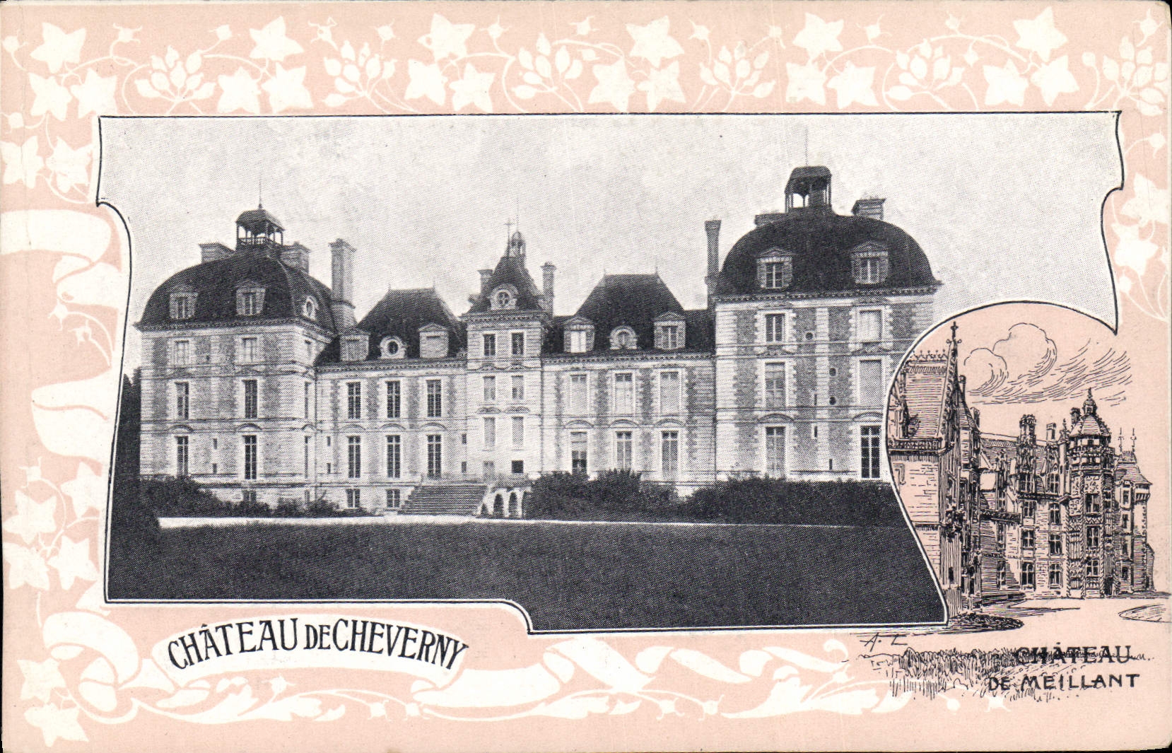 CPA Chateau de Cheverny chateau de Meillant