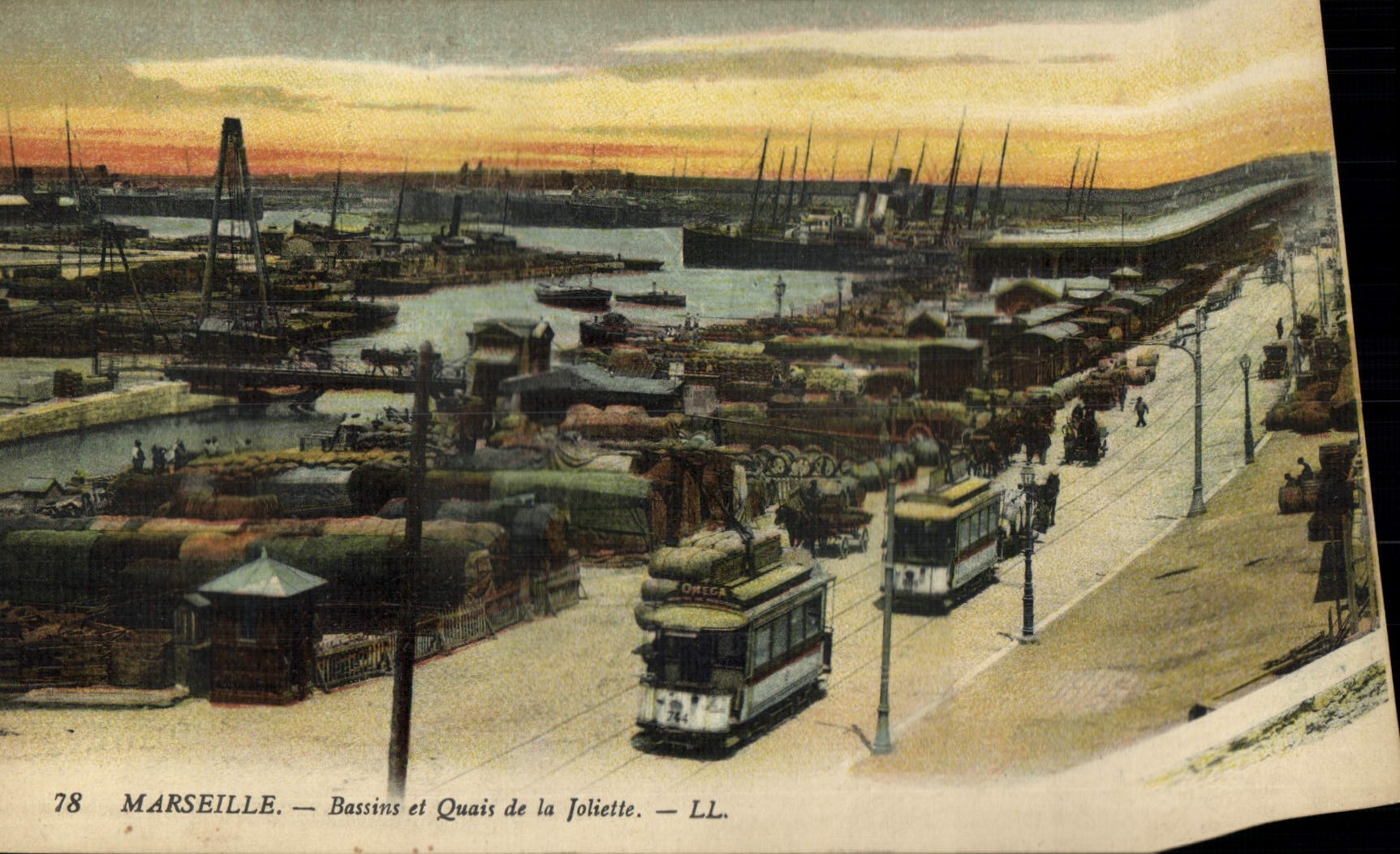 CPA Marseille Bassins et Quais de la Joliette