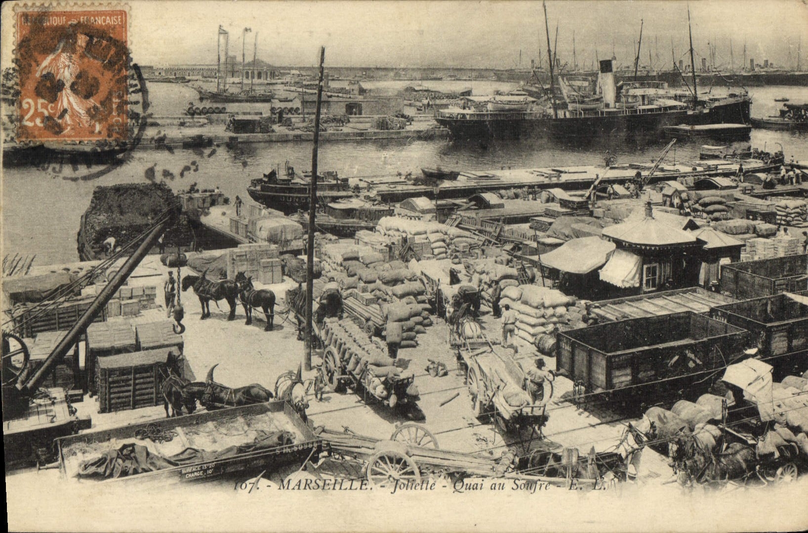 CPA Marseille Joliette Quai au Soufre