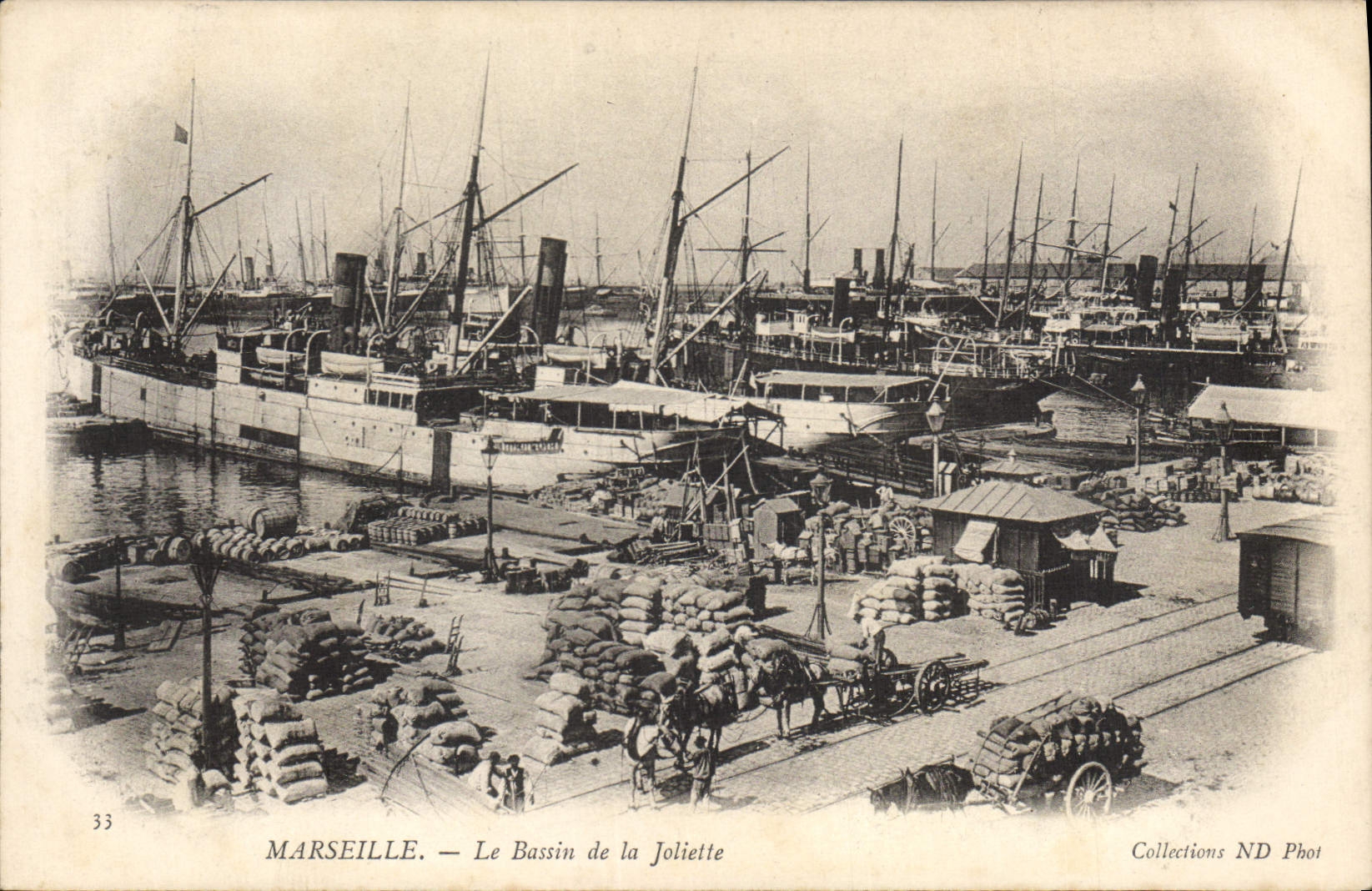 CPA Marseille le Bassin de la Joliette