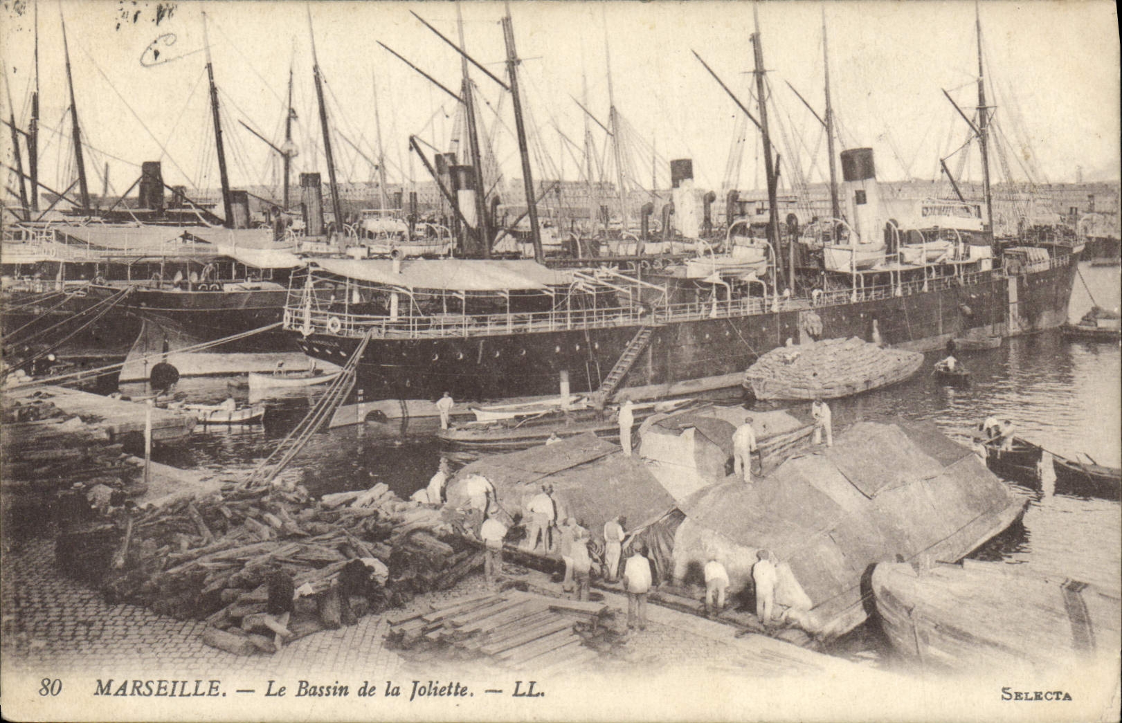 CPA Marseille le Bassin de la Joliette