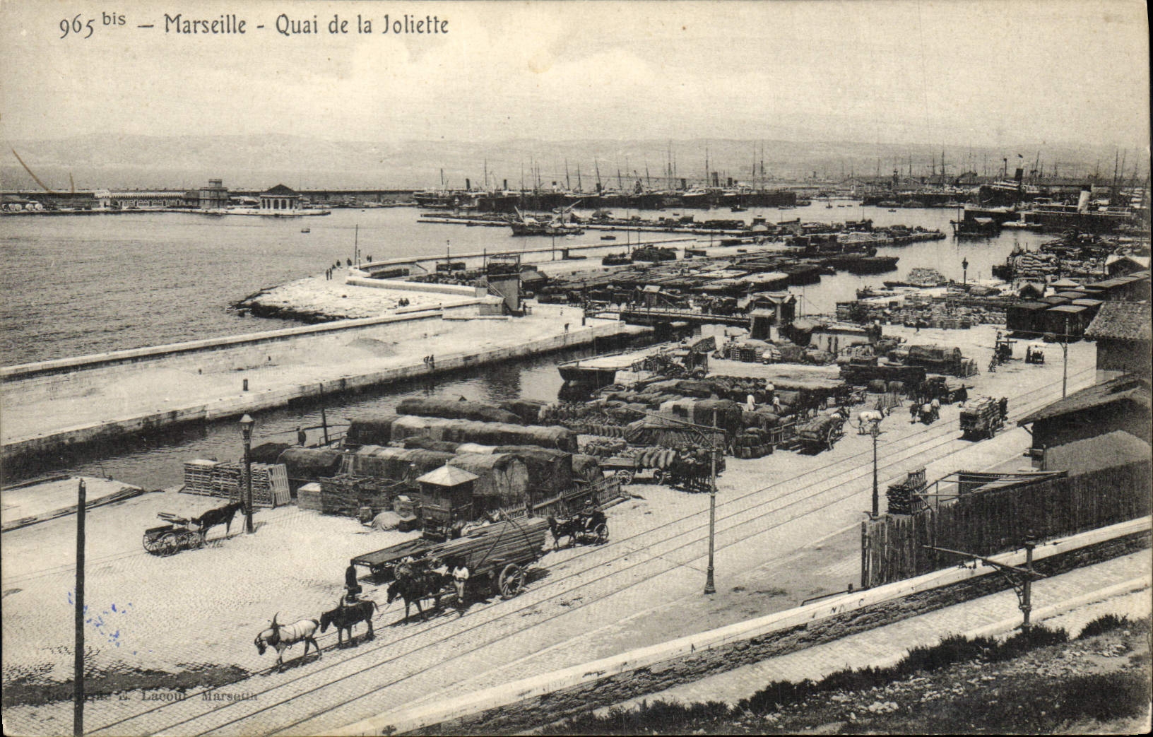 CPA Marseille Quai de la Joliette