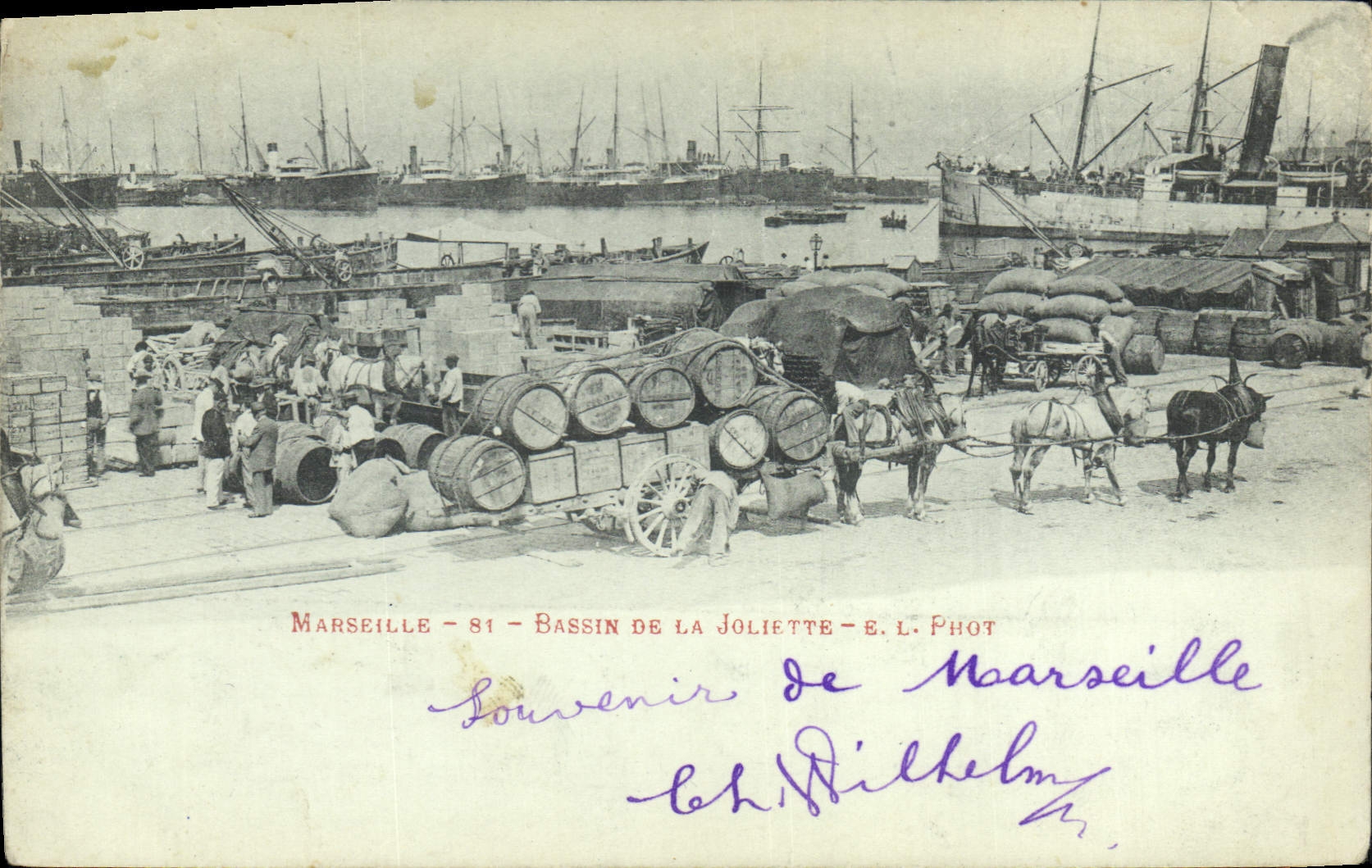 CPA Marseille Bassin de la Joliette