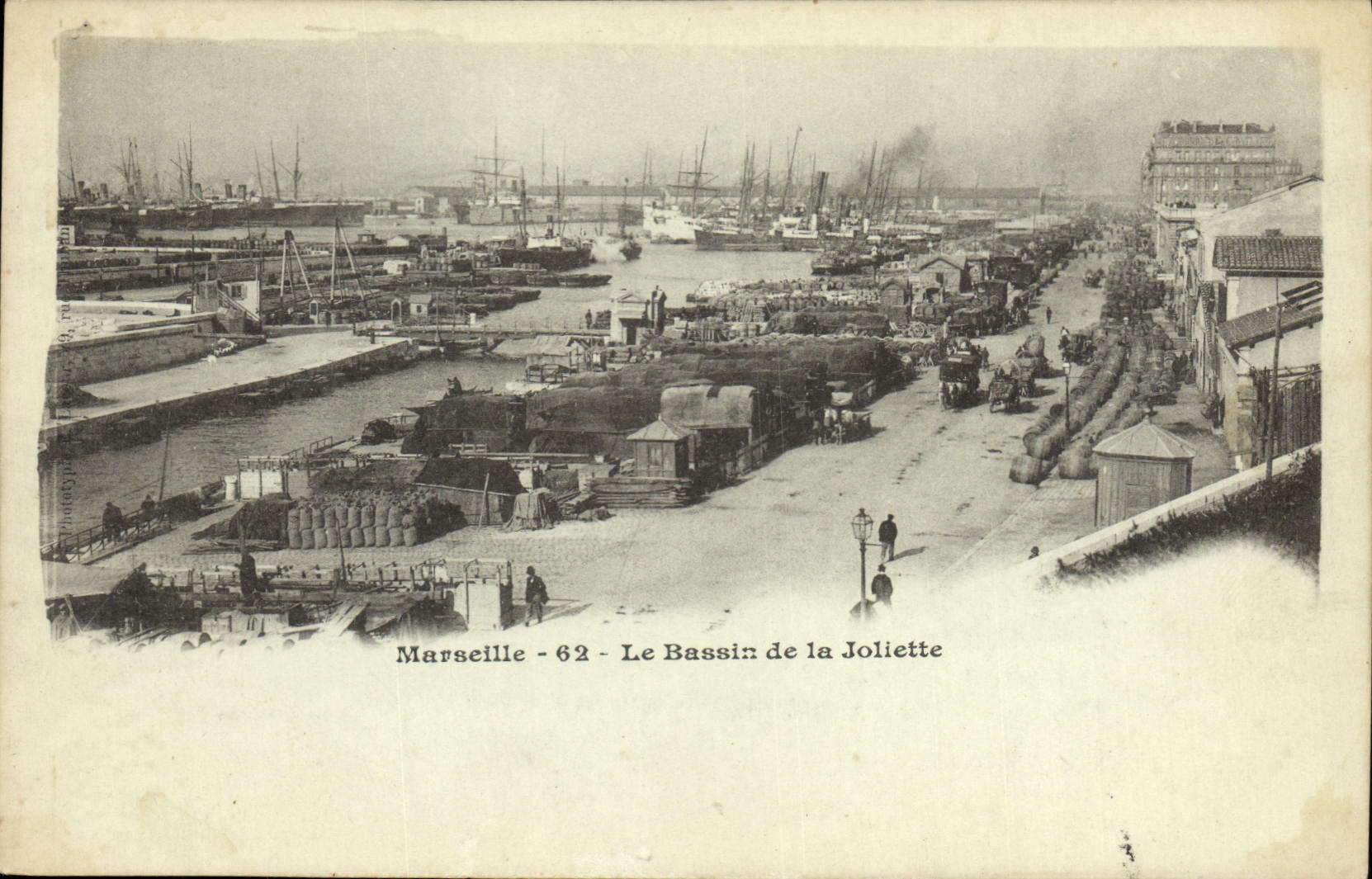 CPA Marseille le Bassin de la Joliette