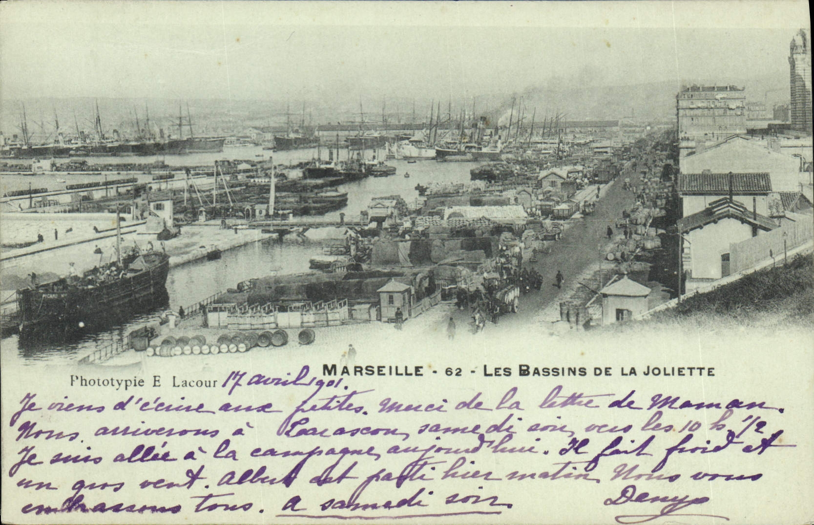 CPA Marseille les Bassins de la Joliette