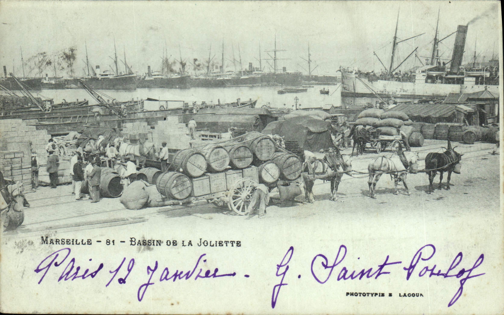 CPA Marseille Bassin de la Joliette