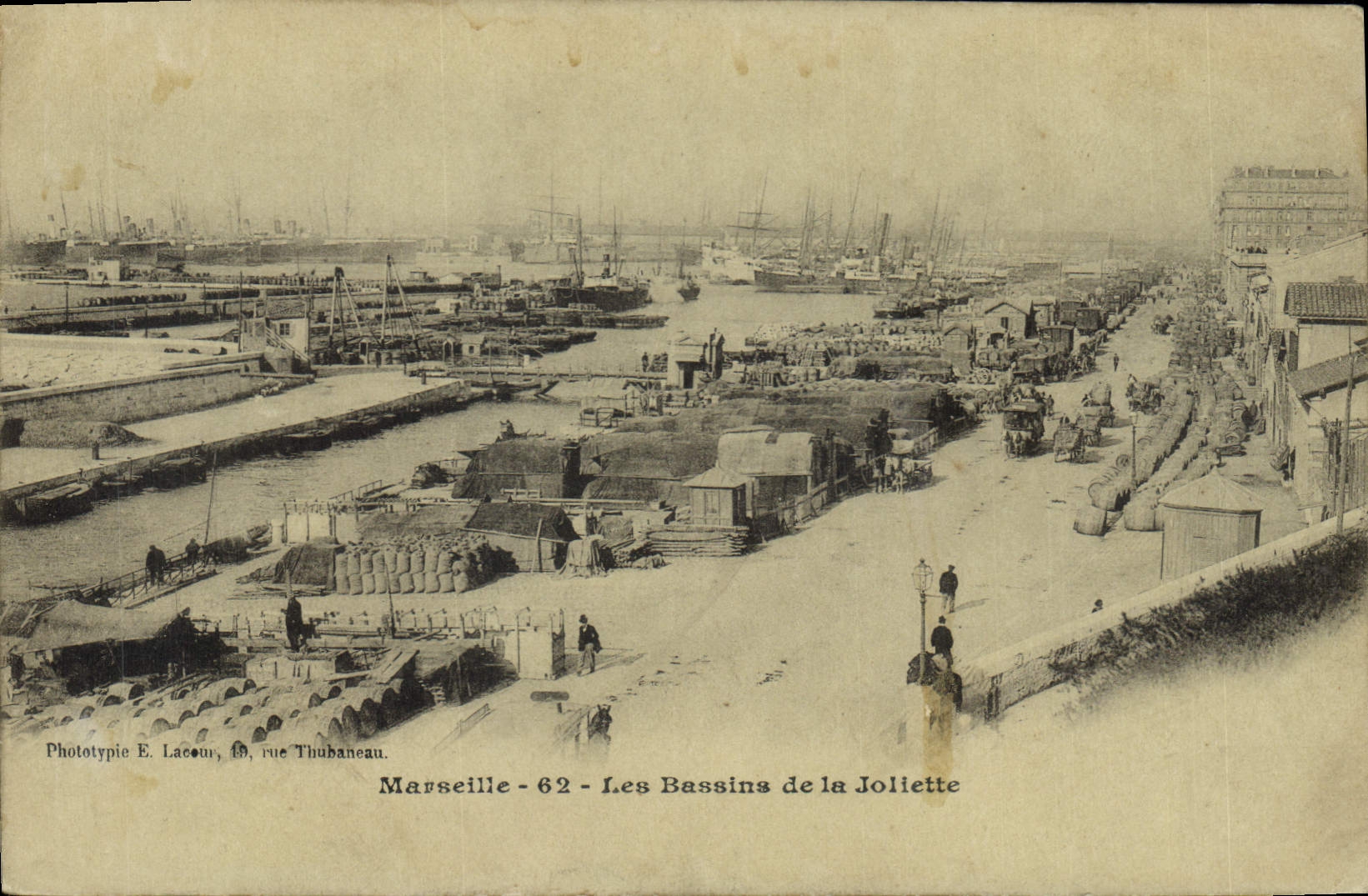 CPA Marseille les Bassins de la Joliette 