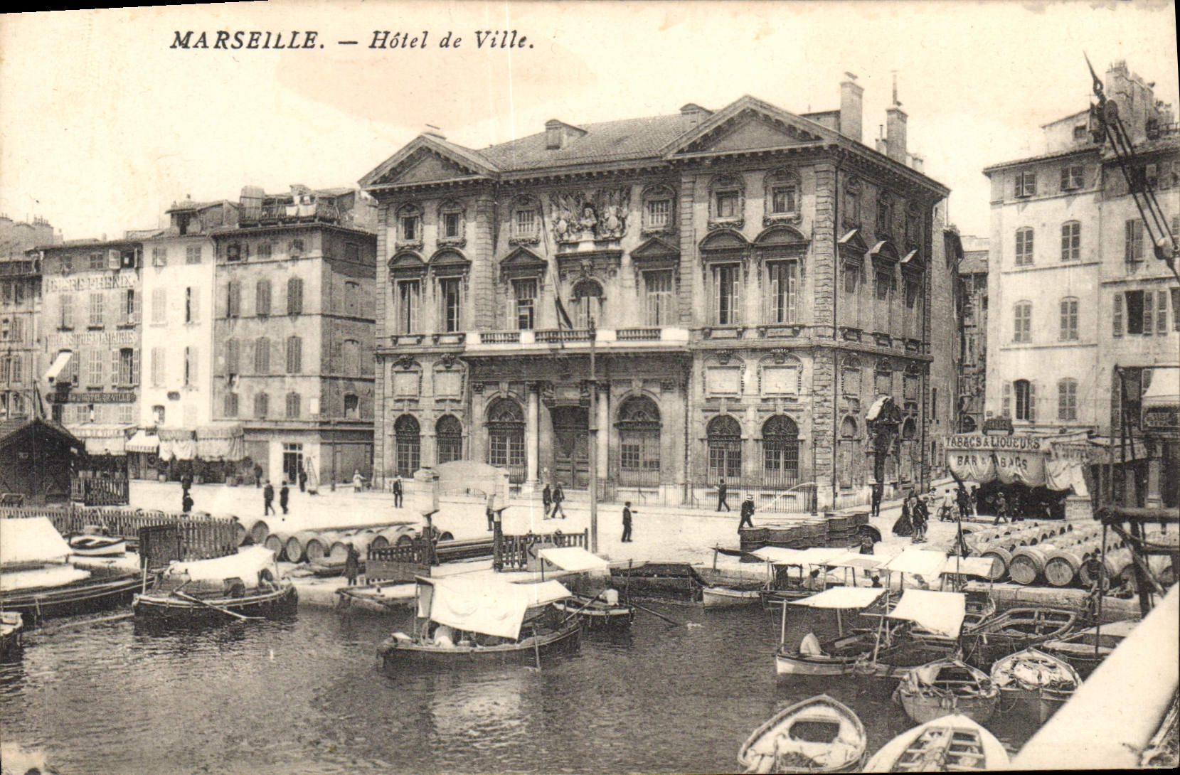 CPA Marseille hotel de Ville 