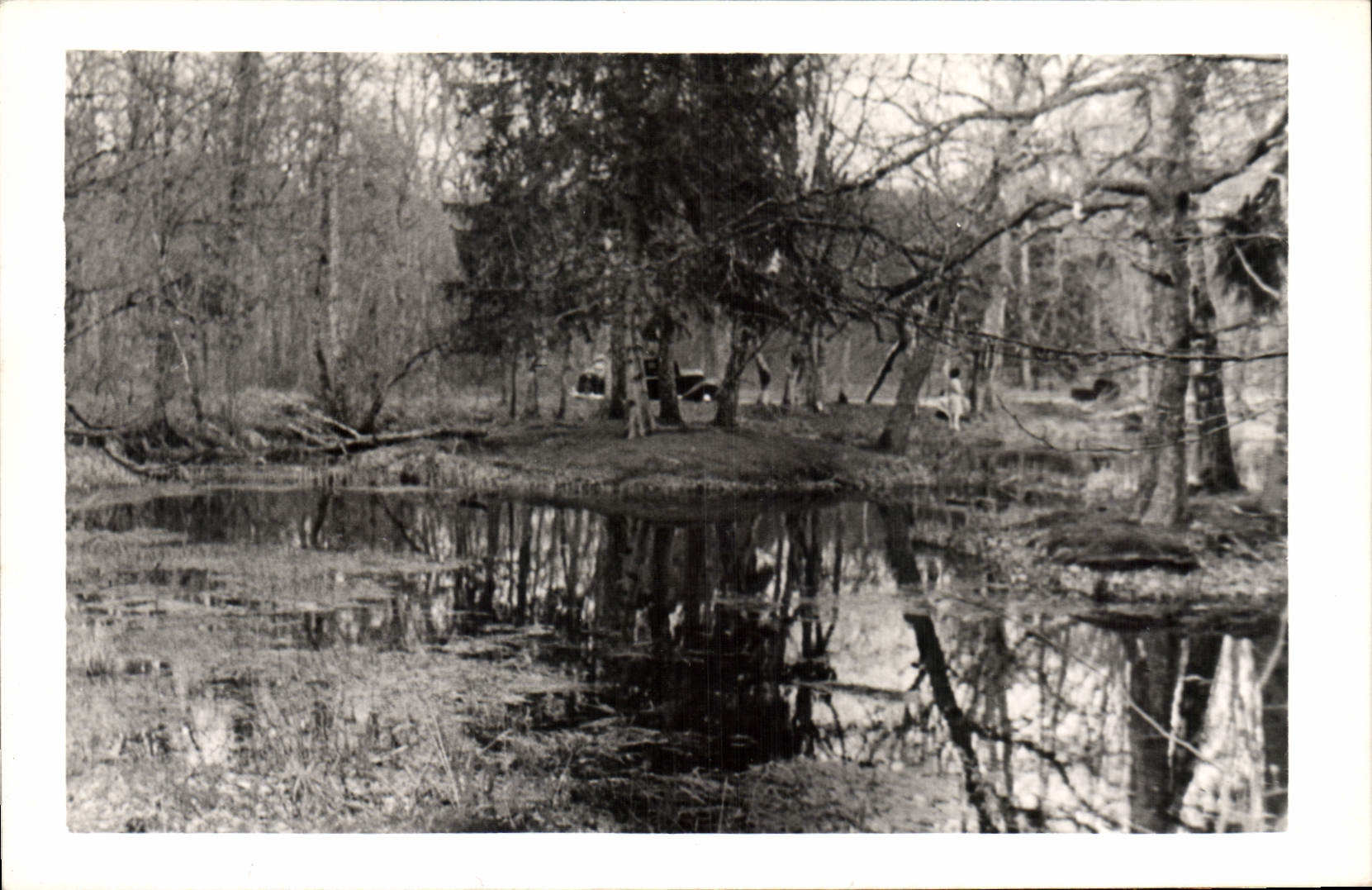CPA La mare aux bœufs
