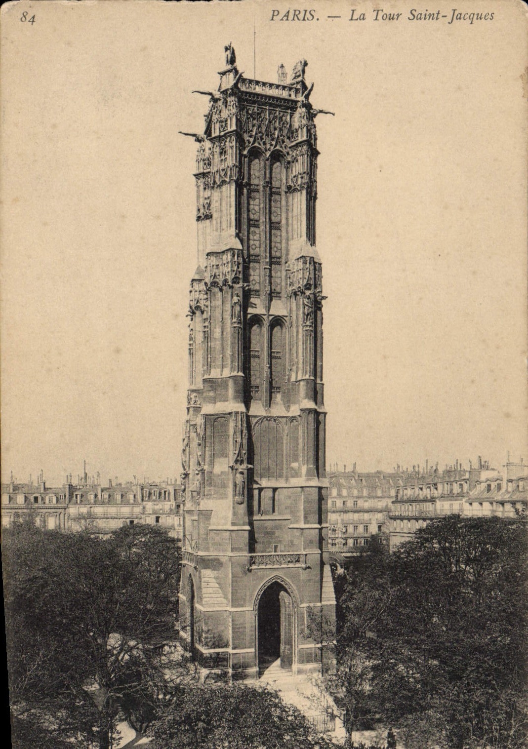 CPA Paris la Tour Saint Jacques 