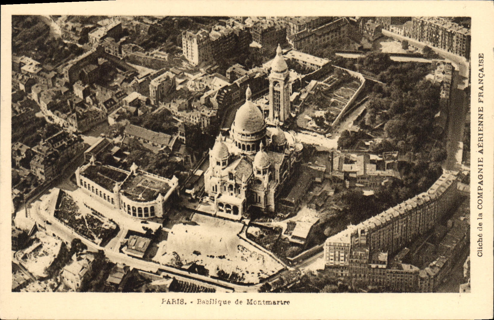 CPA Paris Basilique de Montmartre 