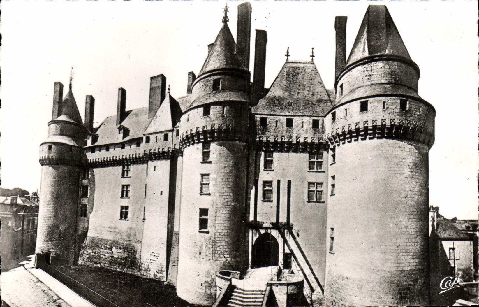CPA Langeais le chateau XV S facade Est 