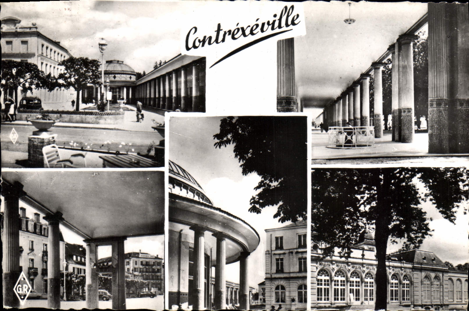CPA Contrexeville Vosages ville d'Eau 