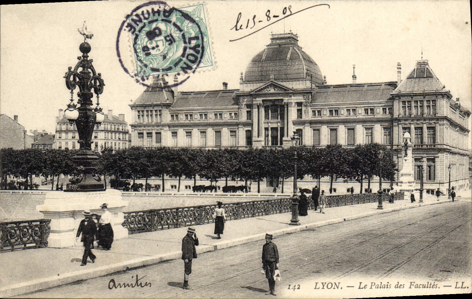 CPA Lyon le palais des Facultes 