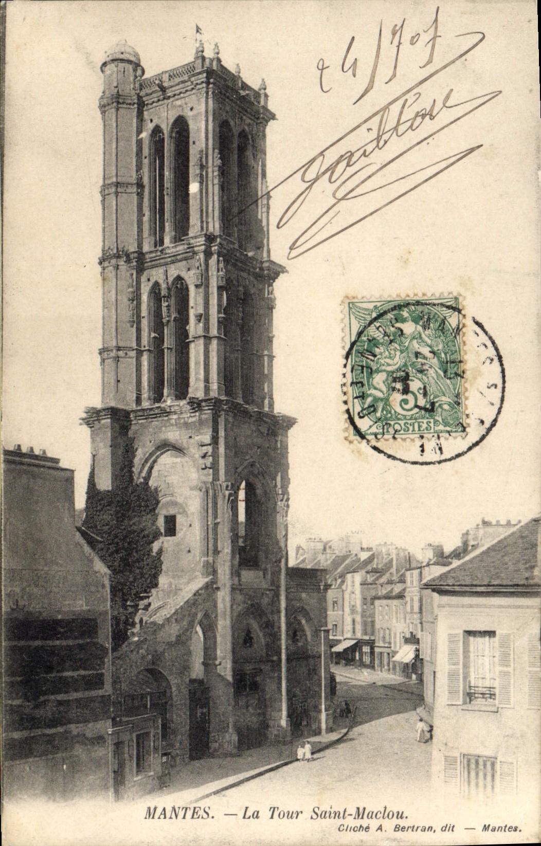 CPA Mantes la tour Saint Maclou