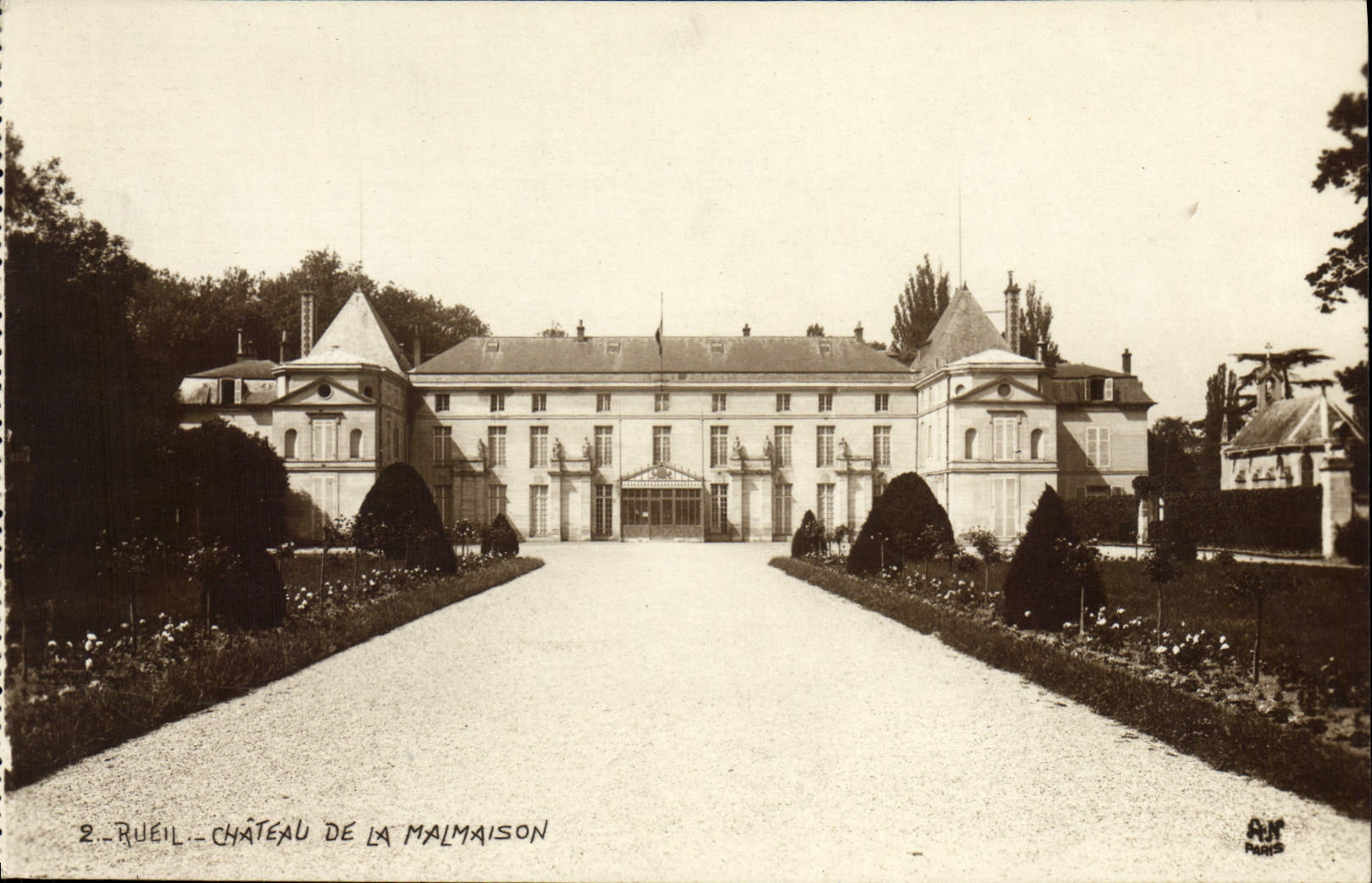 CPA Rueil chateau de la Malmaison