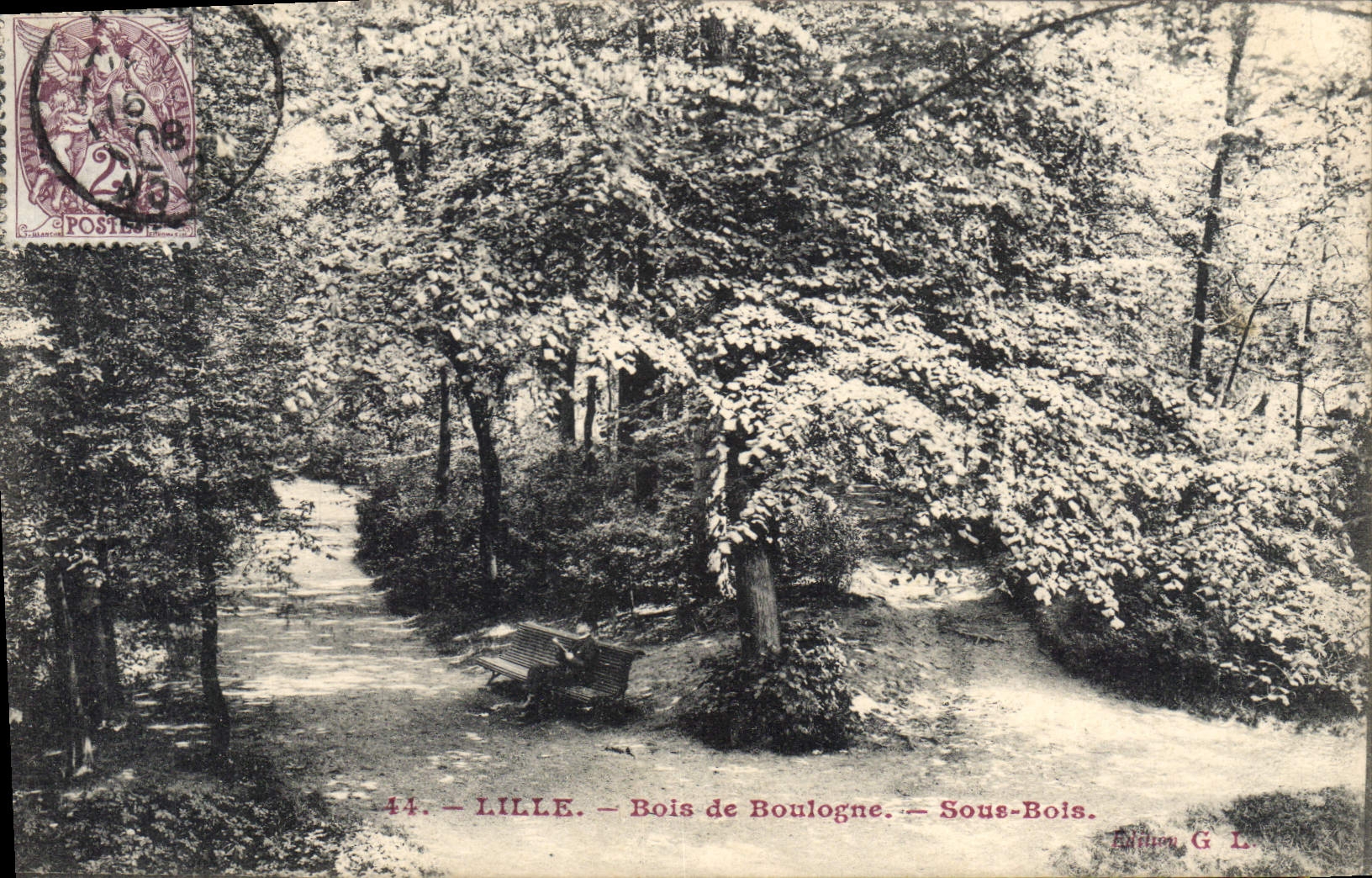 CPA Lille Bois de Boulogne Sous Bois 