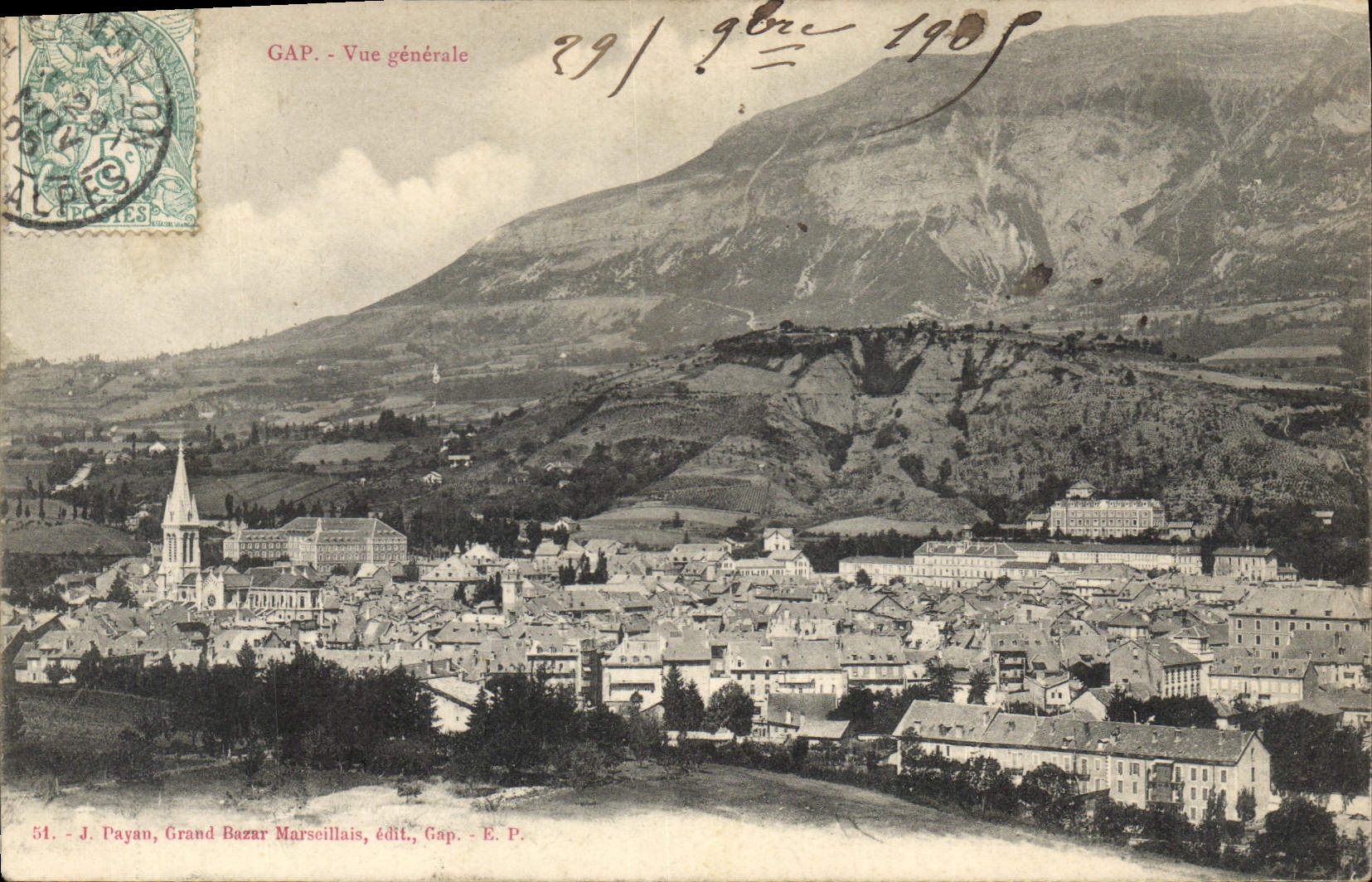 CPA Gap Vue generale 