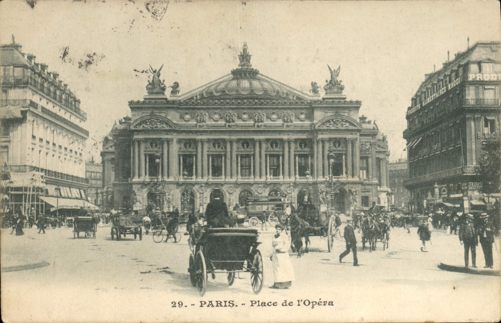 CPA Paris Place de l'Opera 